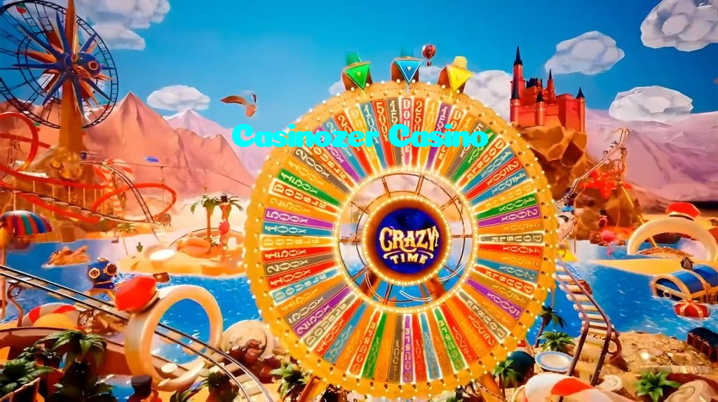 Casinozer Casino casino presented on mobile device in Pakistan with slots and live games